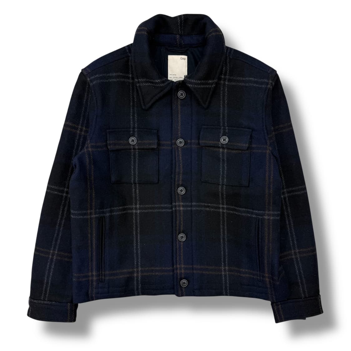 갭 체크 울 자켓 r1974 상품이미지1