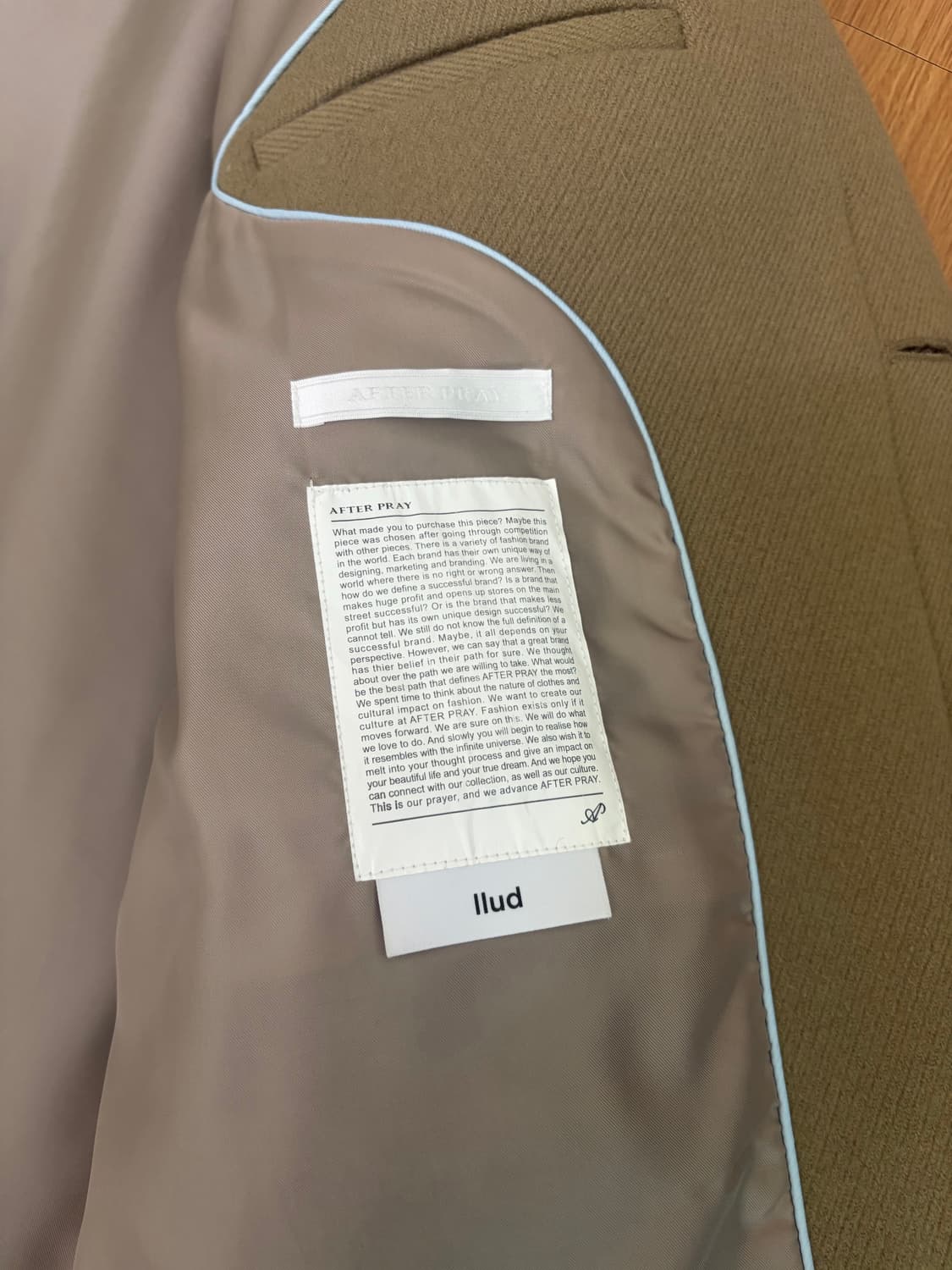 애프터프래이x러드 코트 상품이미지3