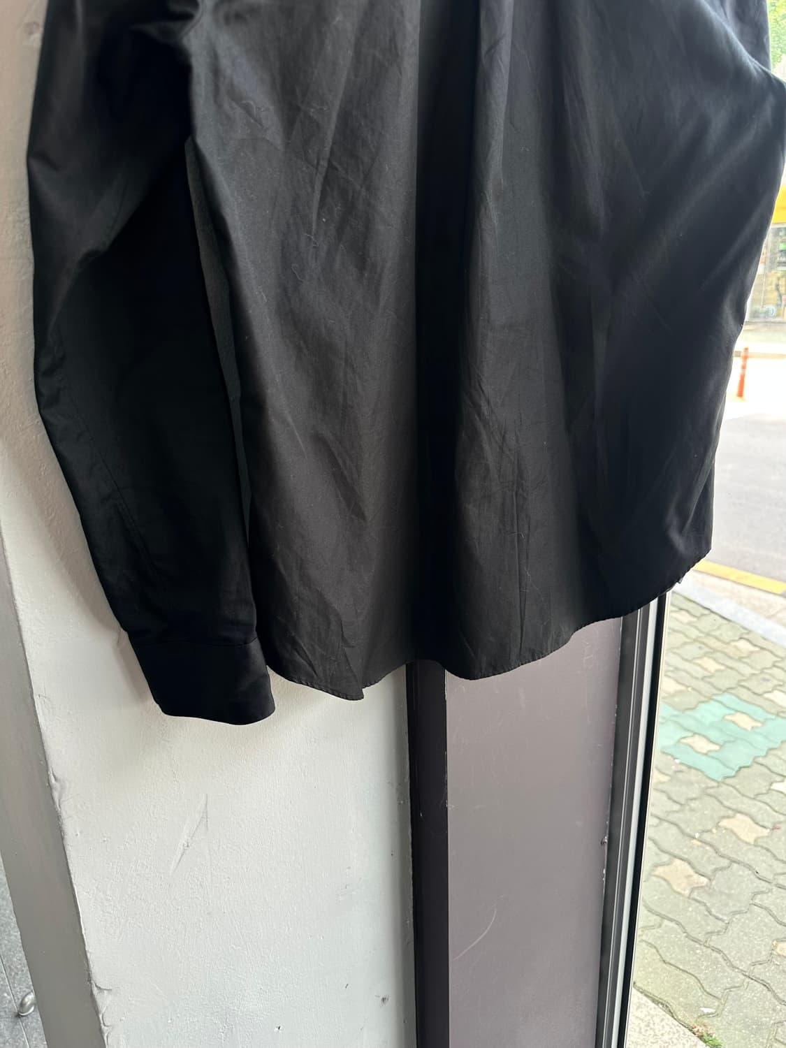 S/ 꼼데가르송 23SS 포켓 블랙셔츠 상품이미지7
