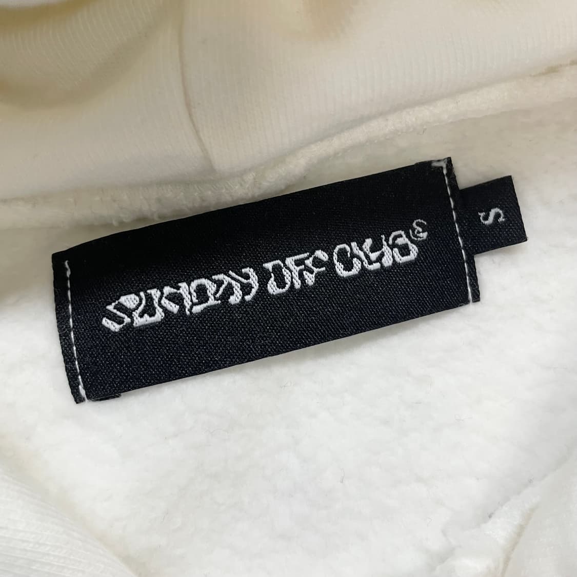 선데이오프클럽 3D 베어 헤비웨이트 후드티 상품이미지3