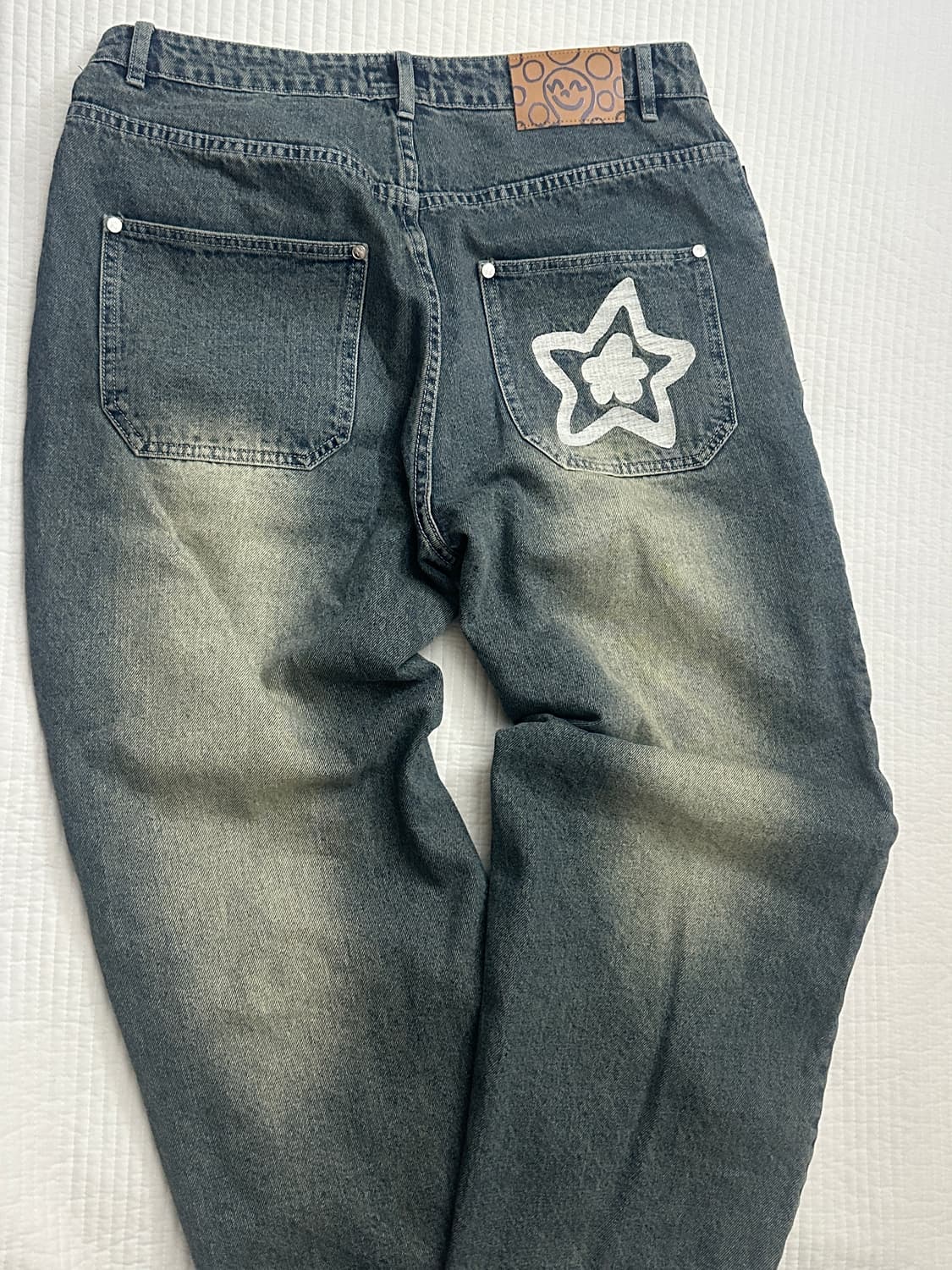 스타팀 워시드 데님 32size 상품이미지3