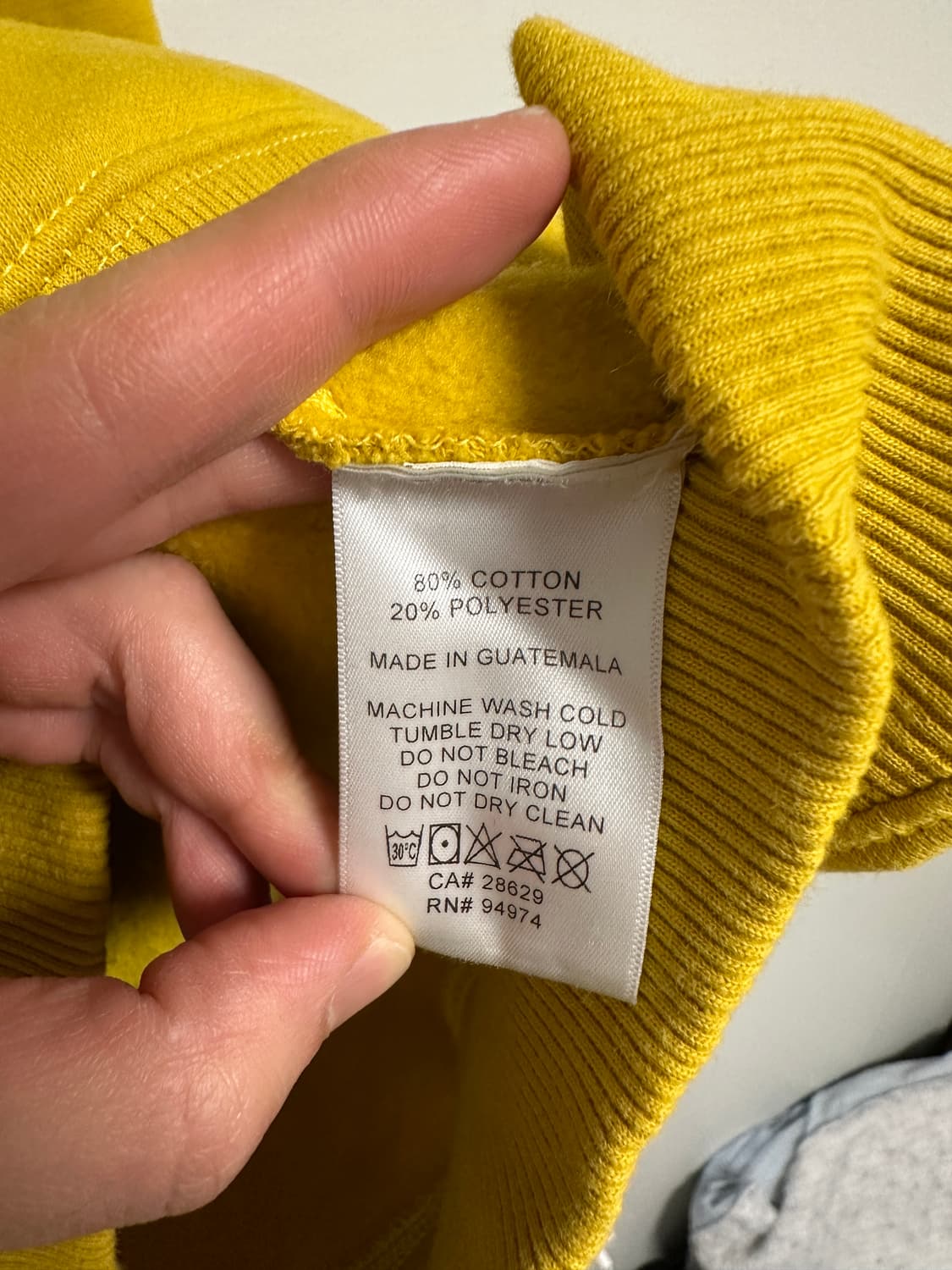 스투시 에잇볼 후드티 옐로우 노랑 머스타드 8볼 후디 레어 희귀 상품이미지6