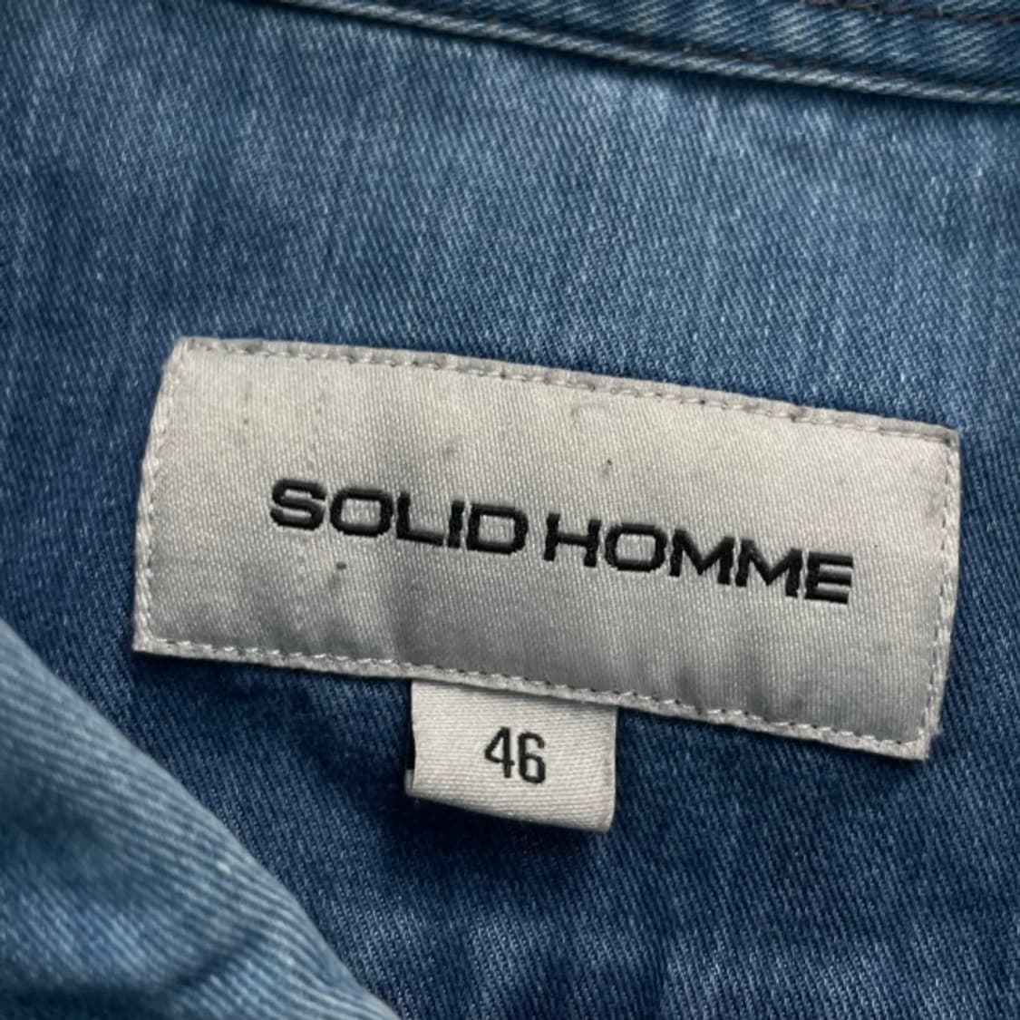 95 솔리드옴므 데님셔츠  상품이미지3