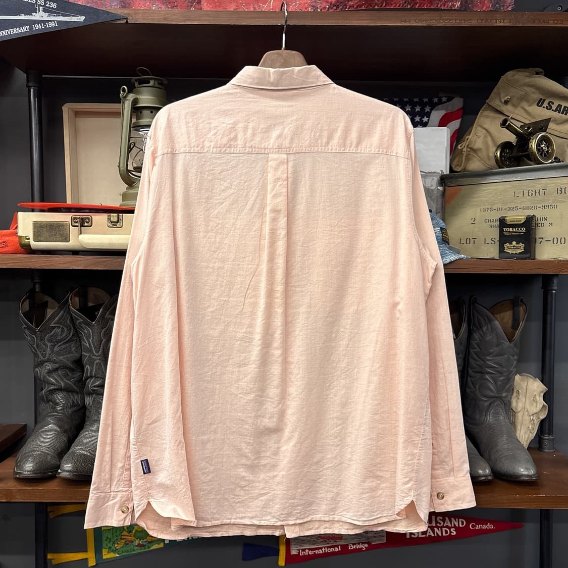 파타고니아 오가닉코튼 유틸리티 린넨셔츠 지퍼포켓 N958 상품이미지2