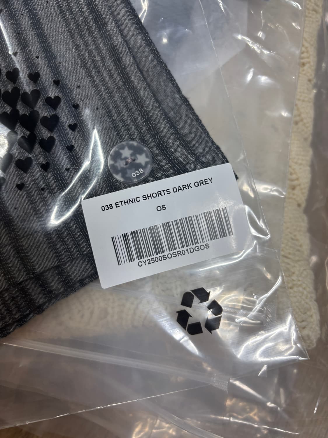 coyseio stripe rough leggings 새상품 상품이미지3