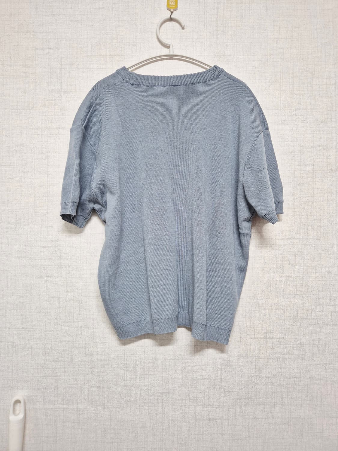 하늘 반팔 니트티셔츠 상품이미지2