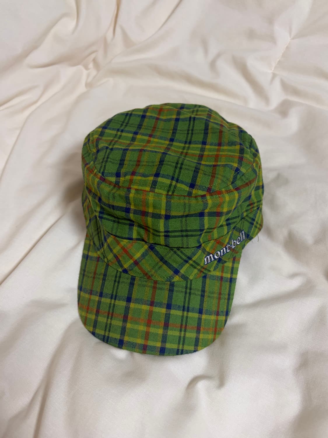 몽벨 캠프캡 체크 모자  상품이미지2