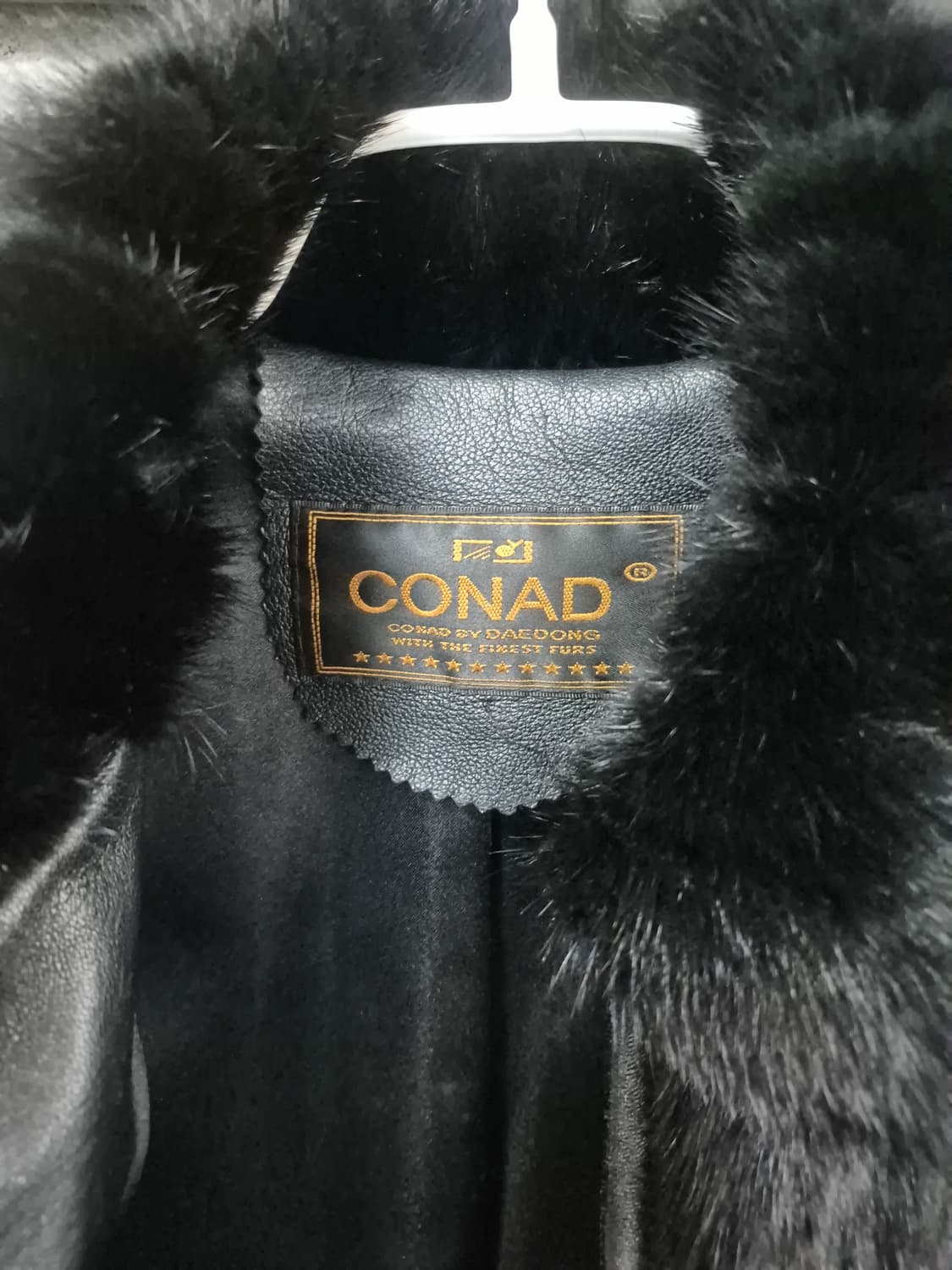 밍크트리잉가죽자켓 y2k 락시크 상품이미지5