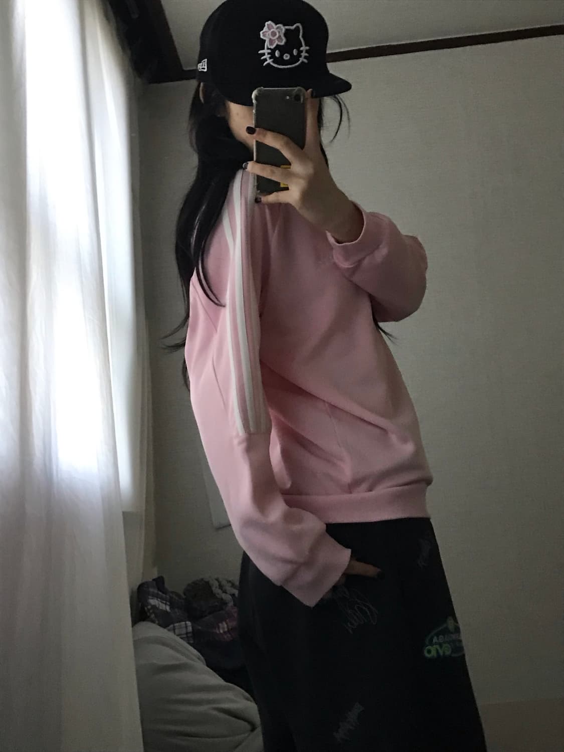 아디다스 연핑크 져지 롱슬리브 상품이미지5