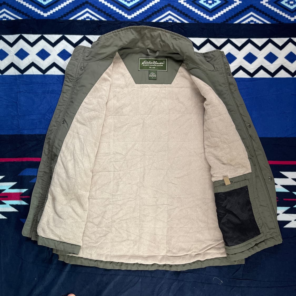 에디바우어 빈티지 아웃도어 베스트 (실측확인) 상품이미지3