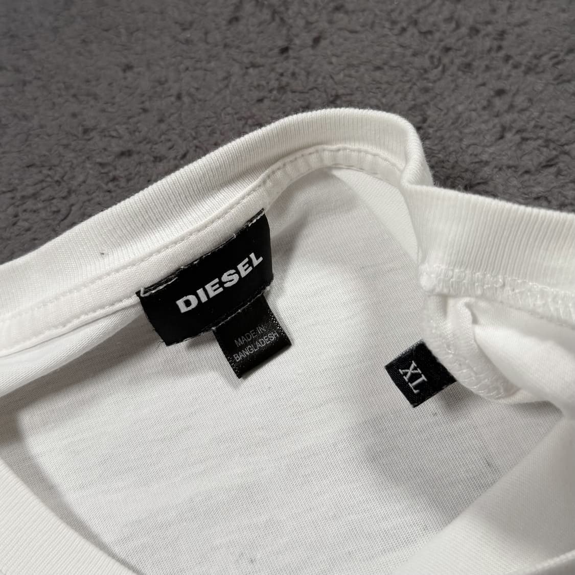 Diesel 디젤 프린팅 화이트 롱슬리브 상품이미지6