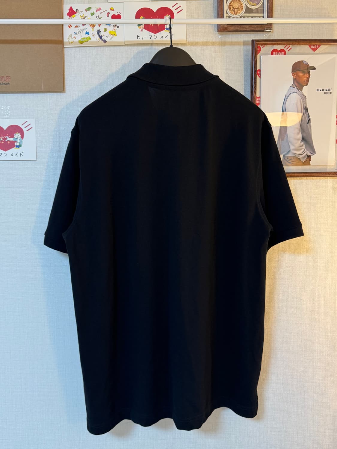 (XL)아르켓 반팔 카라티 블랙 상품이미지2