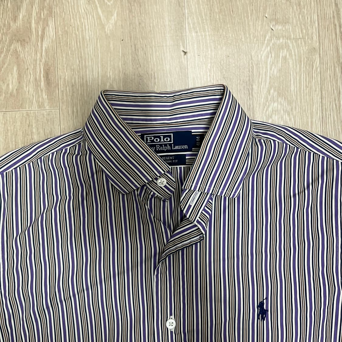 폴로 남성 반팔 체크셔츠 41-84 상품이미지2