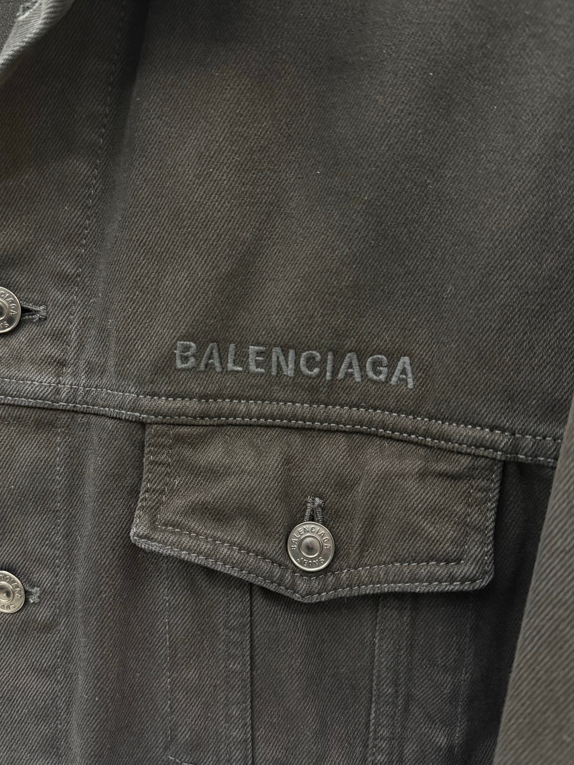 [44] 발렌시아가 짐 웨어 데님 자켓 상품이미지3