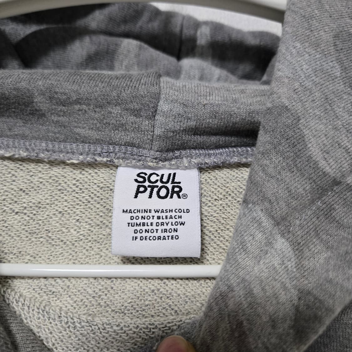 스컬프터 카모 크롭 후드티/ 여성 후드티/ 여자 후드티  상품이미지7