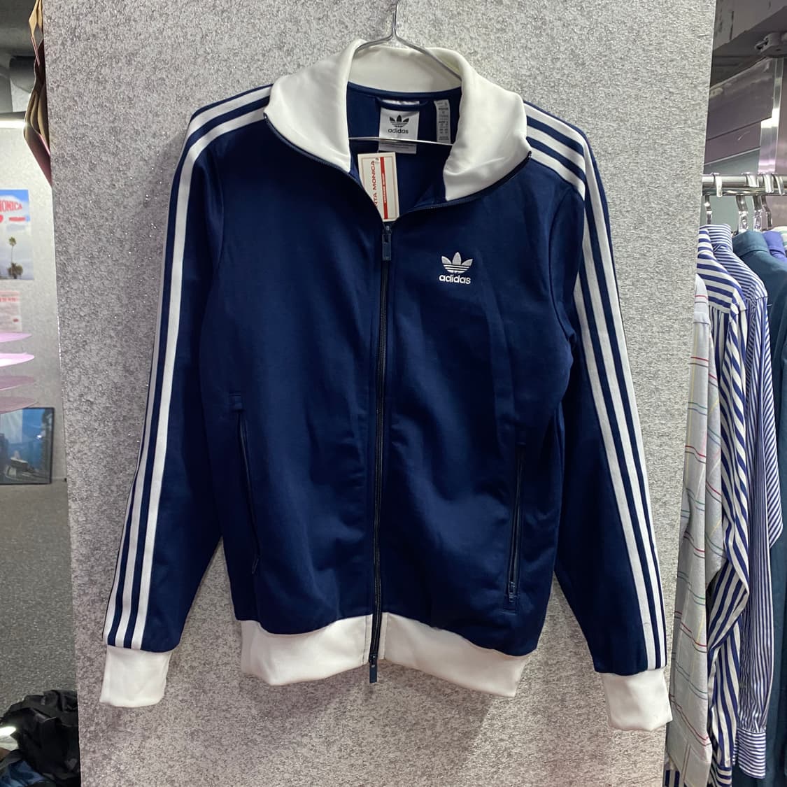 아디다스 베켄바우어 투웨이 배색 트랙탑 져지  B4688 상품이미지2