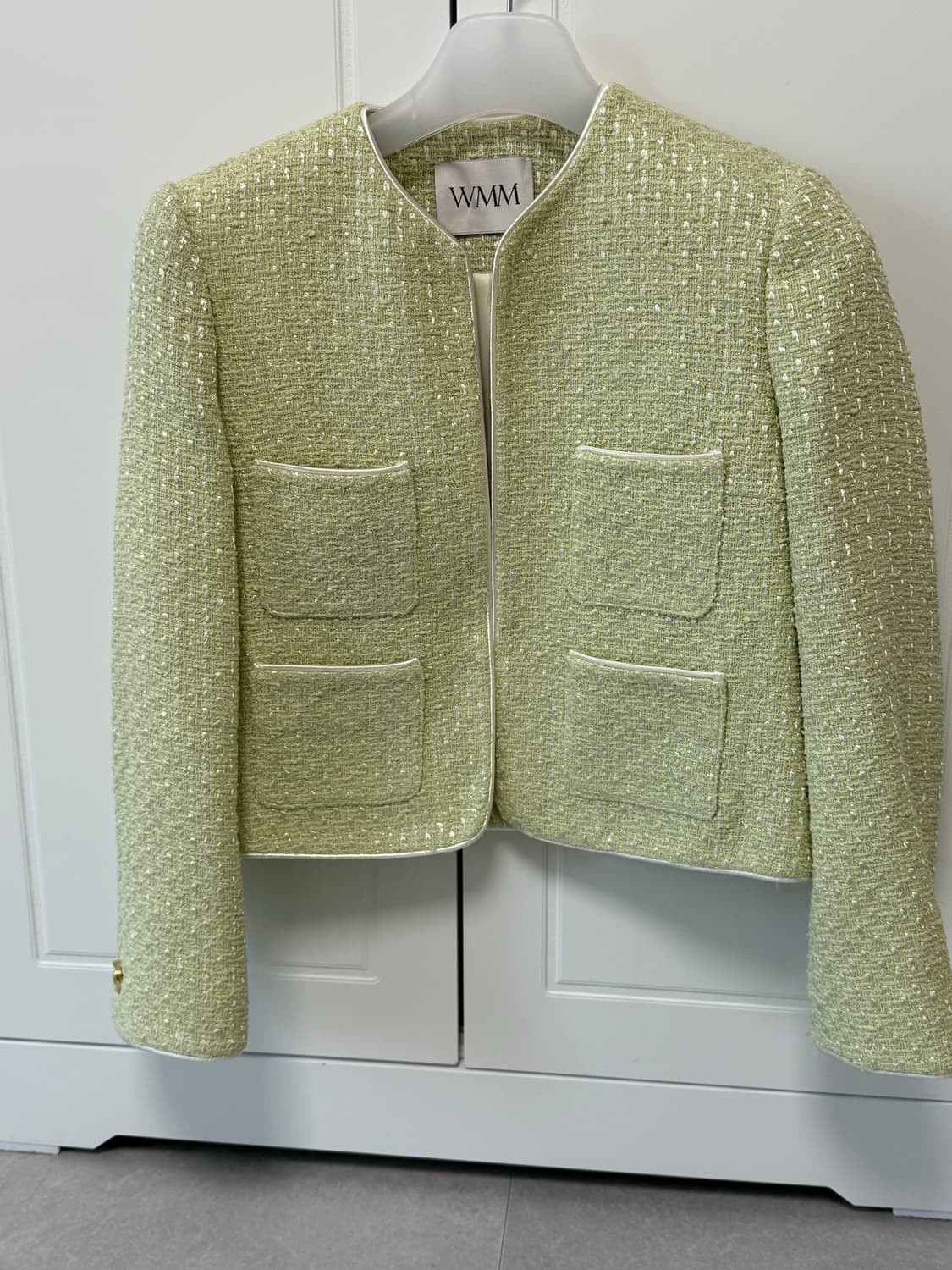 [김고은착용] WMM 으므므 멜론 트위드 자켓 상품이미지1