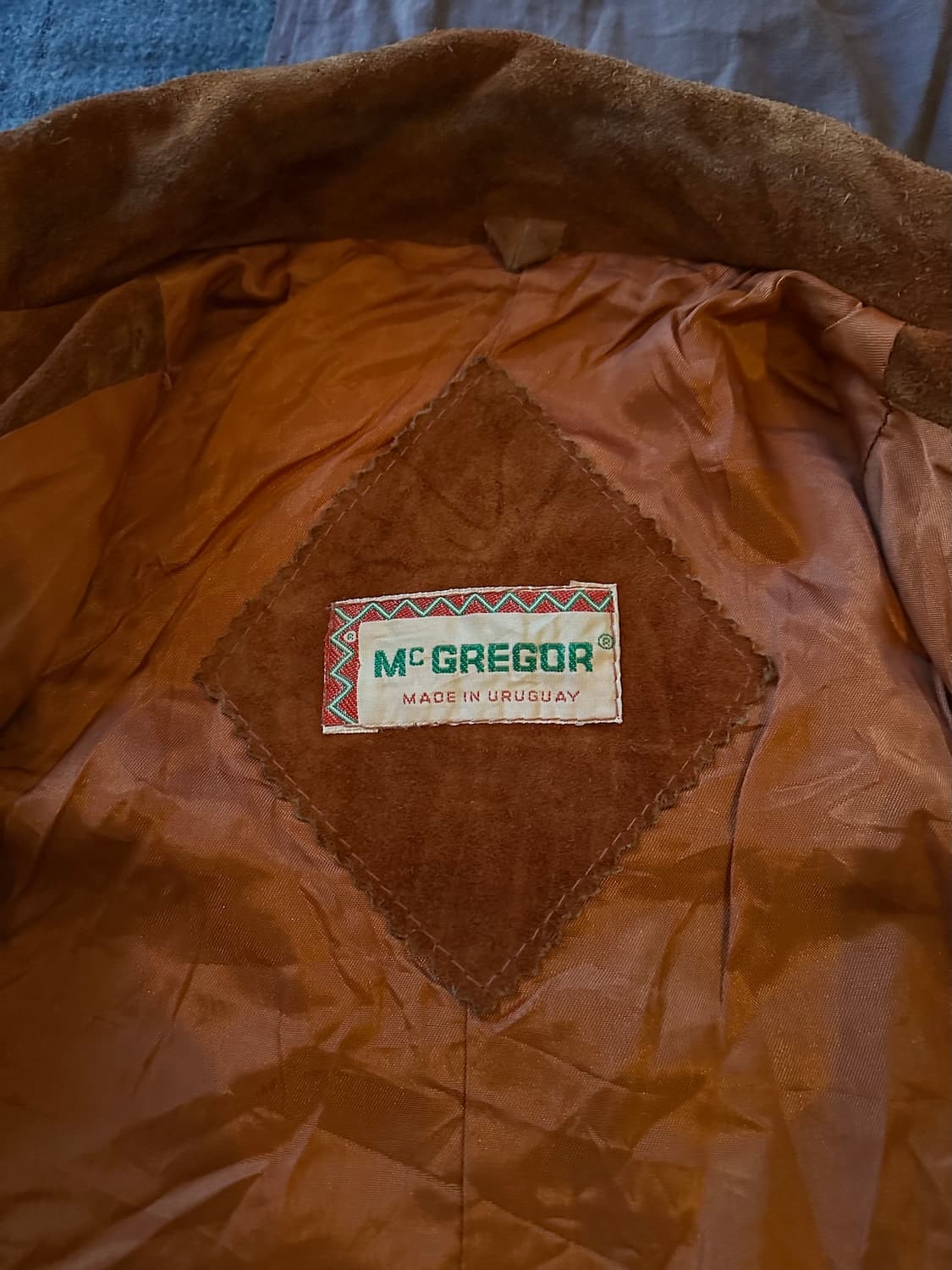 70s McGREGOR 빈티지 맥그리거 소가죽 레더 자켓 상품이미지7
