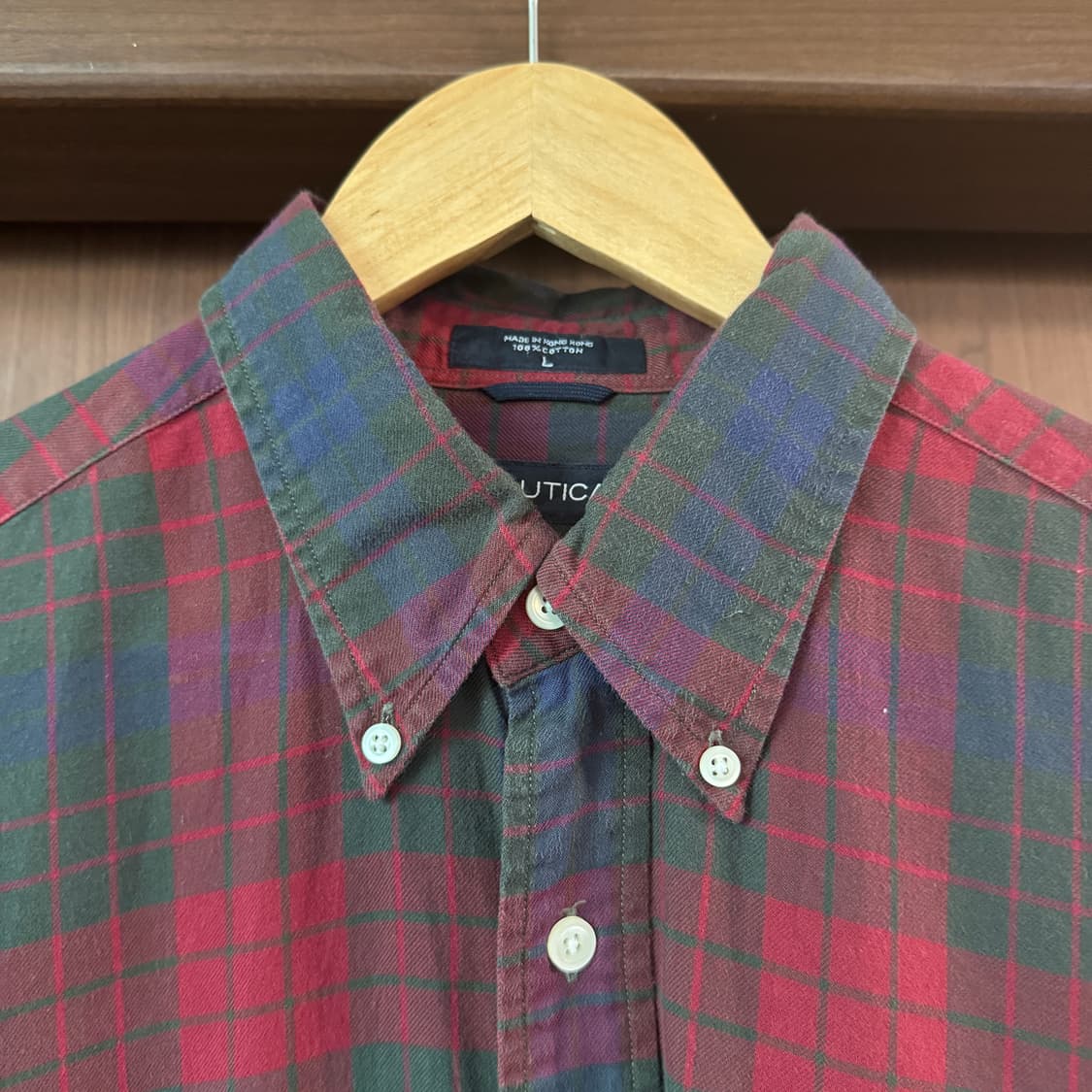 노티카 체크셔츠 XL 상품이미지6