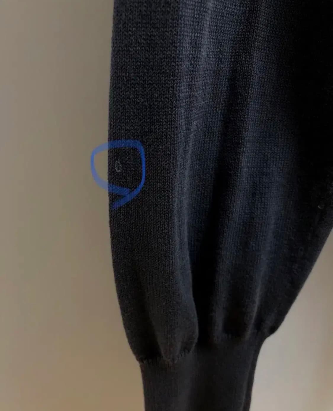 마르지엘라 엘보우 패치 가디건 차콜 상품이미지10