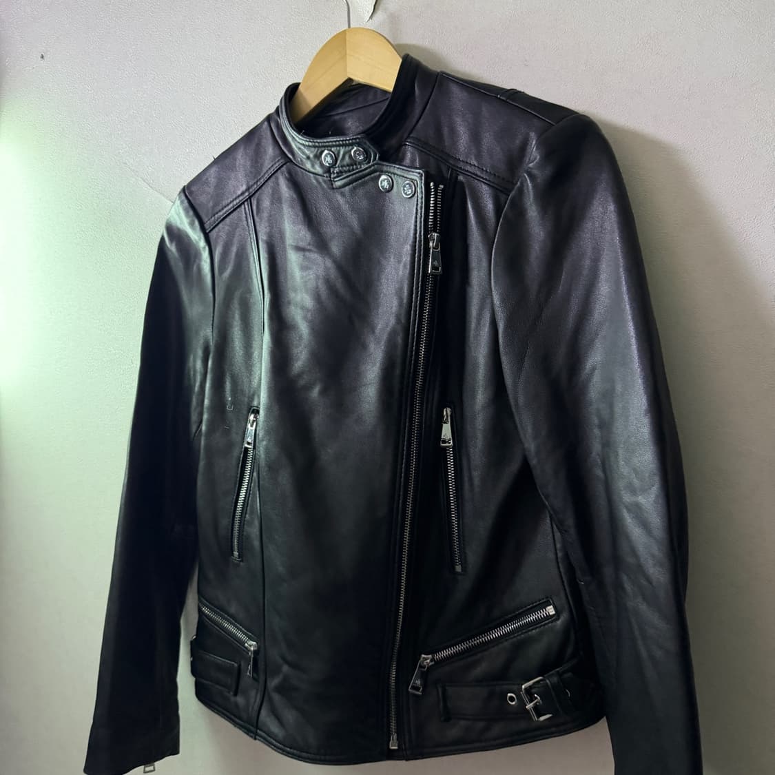 로렌 랄프로렌 그린라벨 양가죽 라이더 자켓 XS (44-55정도) 상품이미지2