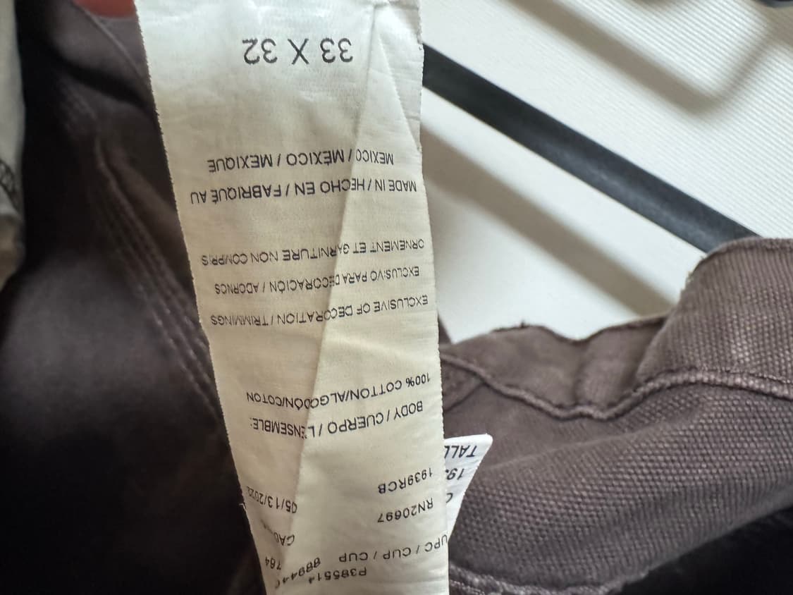 디키즈 OG 카펜터 덕캔버스 워크팬츠 상품이미지4