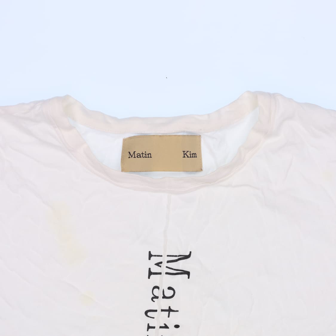 실측확인 마똉킴 여성 크롭티 0416M 상품이미지3