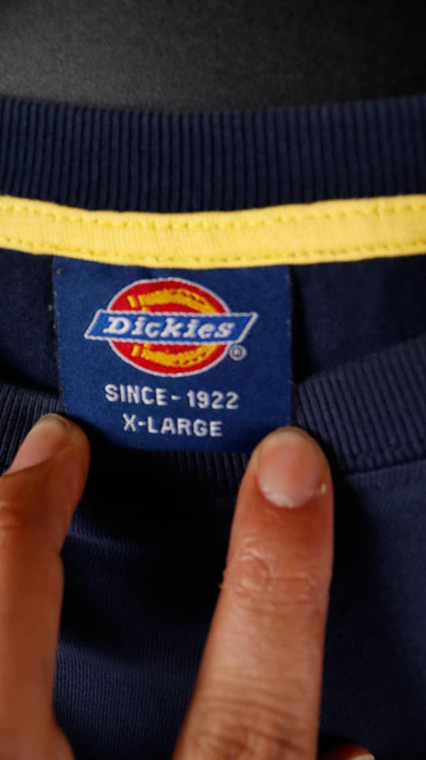 디키즈 곤색 스펠아웃 반팔 상품이미지3