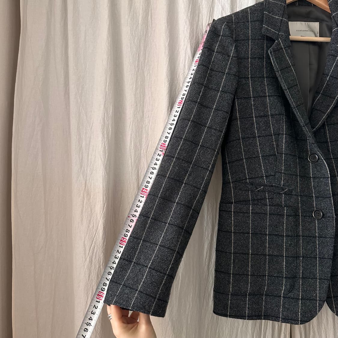 커스텀멜로우 울자켓 팝니다. 상품이미지8