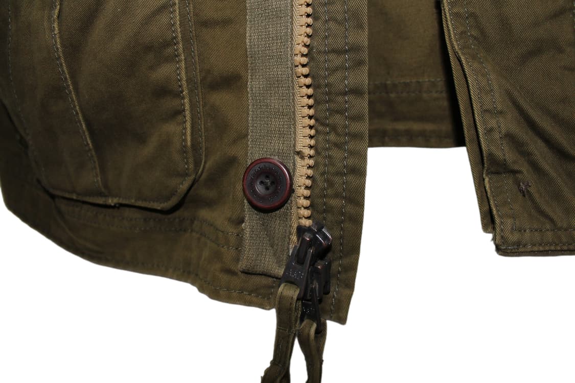 2000s Abercrombie Fitch Peach M-65 Parka 상품이미지4