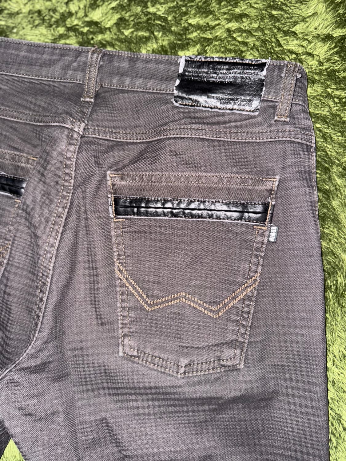 [33] EDWIN 에드윈 MADE IN JAPAN 체크 웜 팬츠 상품이미지9