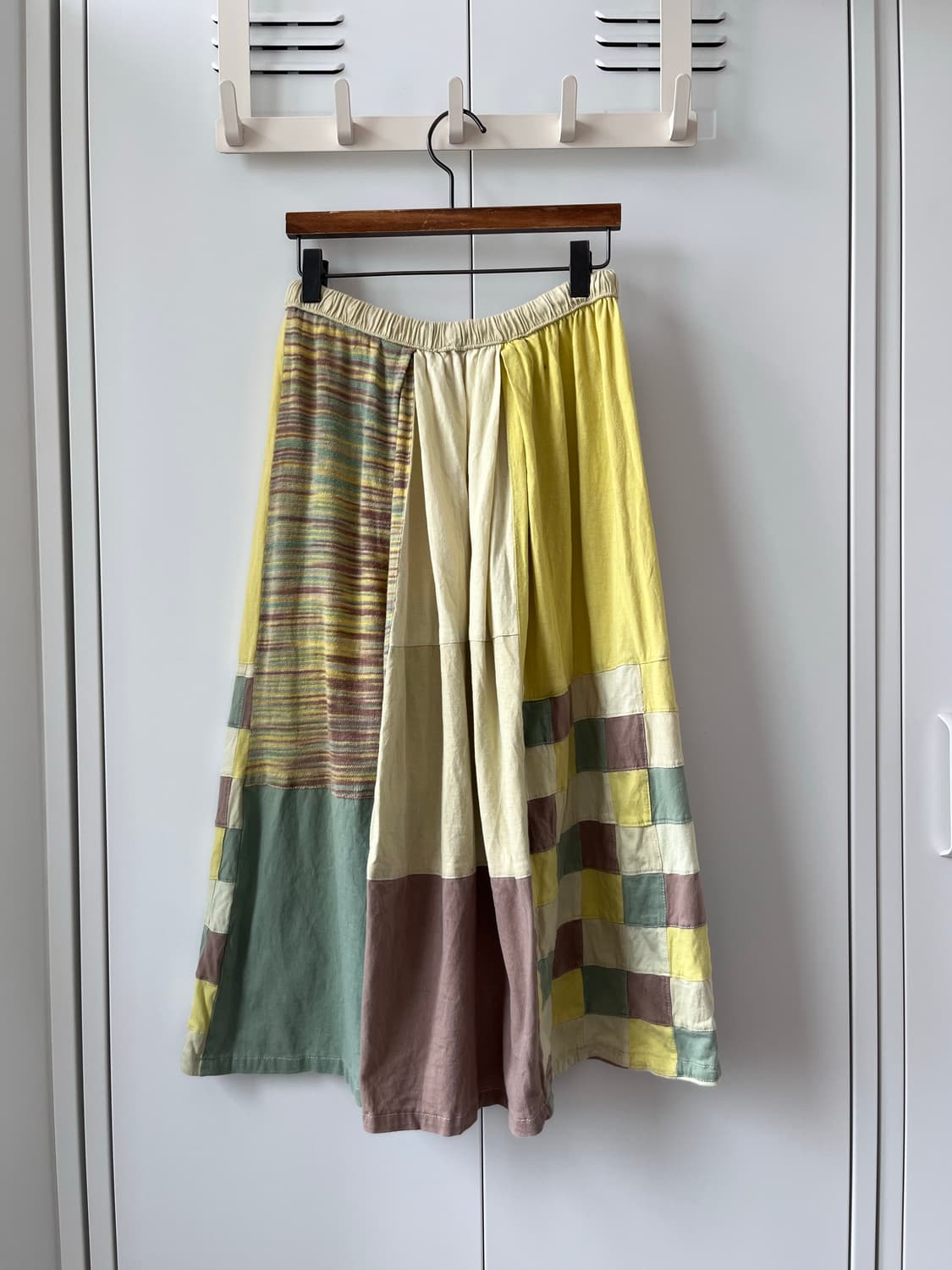 Vintage 하구미 리얼 패치워크 스커트 상품이미지10