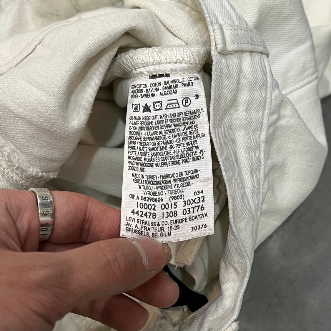  리바이스 엔지니어드진 데님 팬츠 y14706 상품이미지9