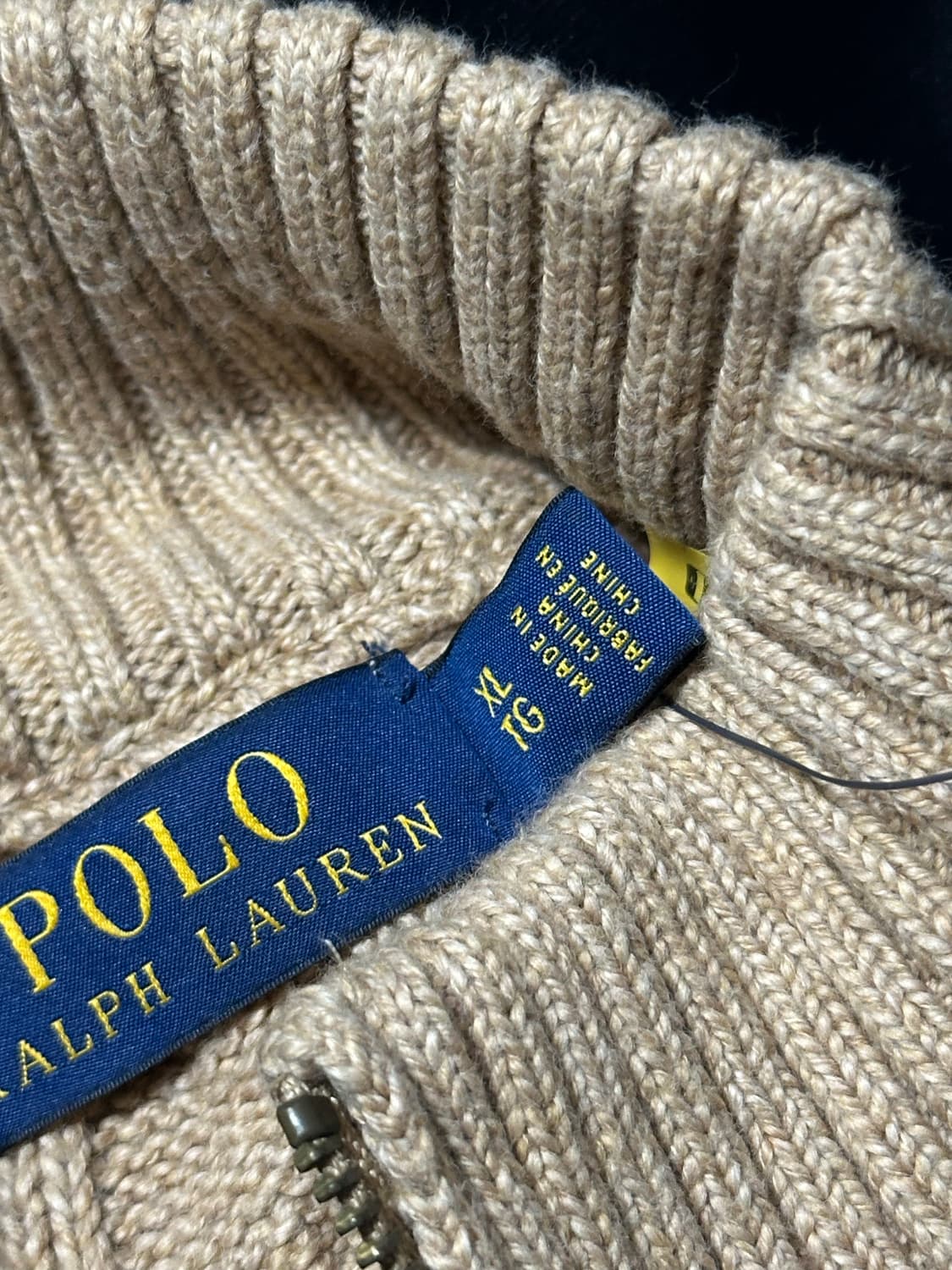 Polo cable quarter-zip  상품이미지3