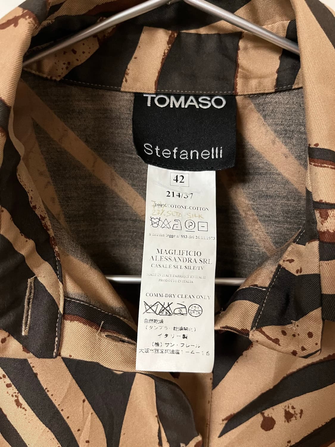Tomaso stefanelli sleeveless shirts 상품이미지5