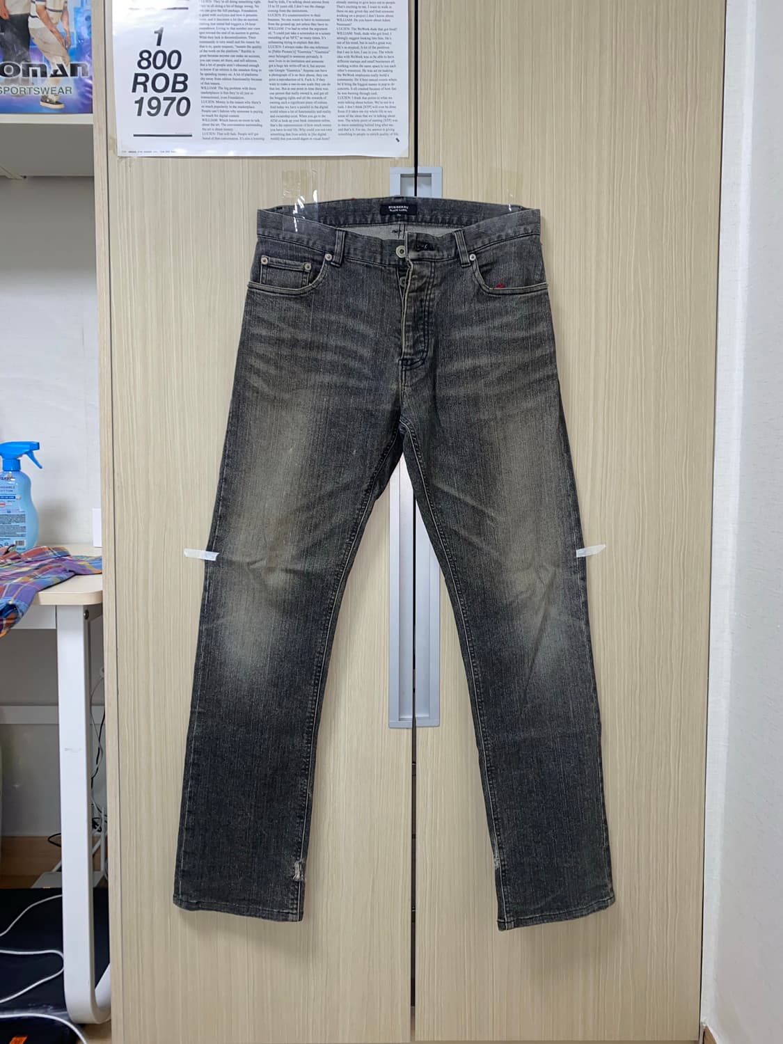 버버리 블랙라벨 데님팬츠 상품이미지1