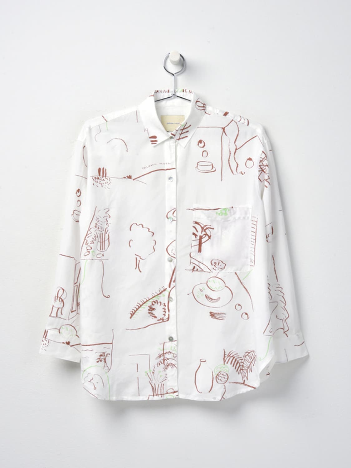 Palomawool 프린팅 셔츠 상품이미지1