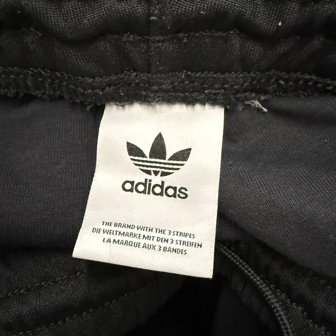 [정품] 아디다스 삼선 트레이닝 바지 블랙 b17 상품이미지4