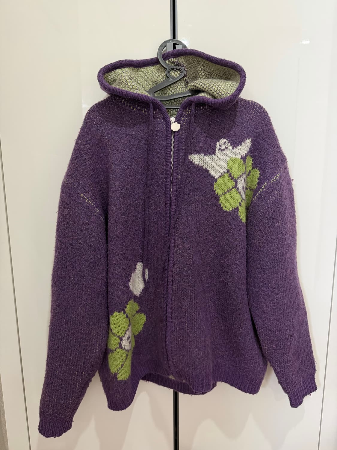 와키윌리 플로리 후드집업 니트 상품이미지2