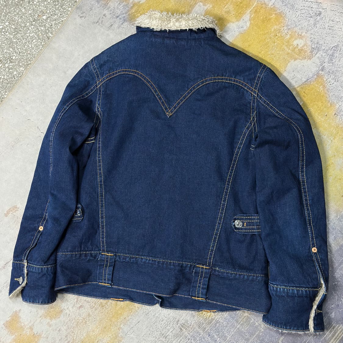 리바이스 type1 양털 데님자켓 XL 상품이미지3