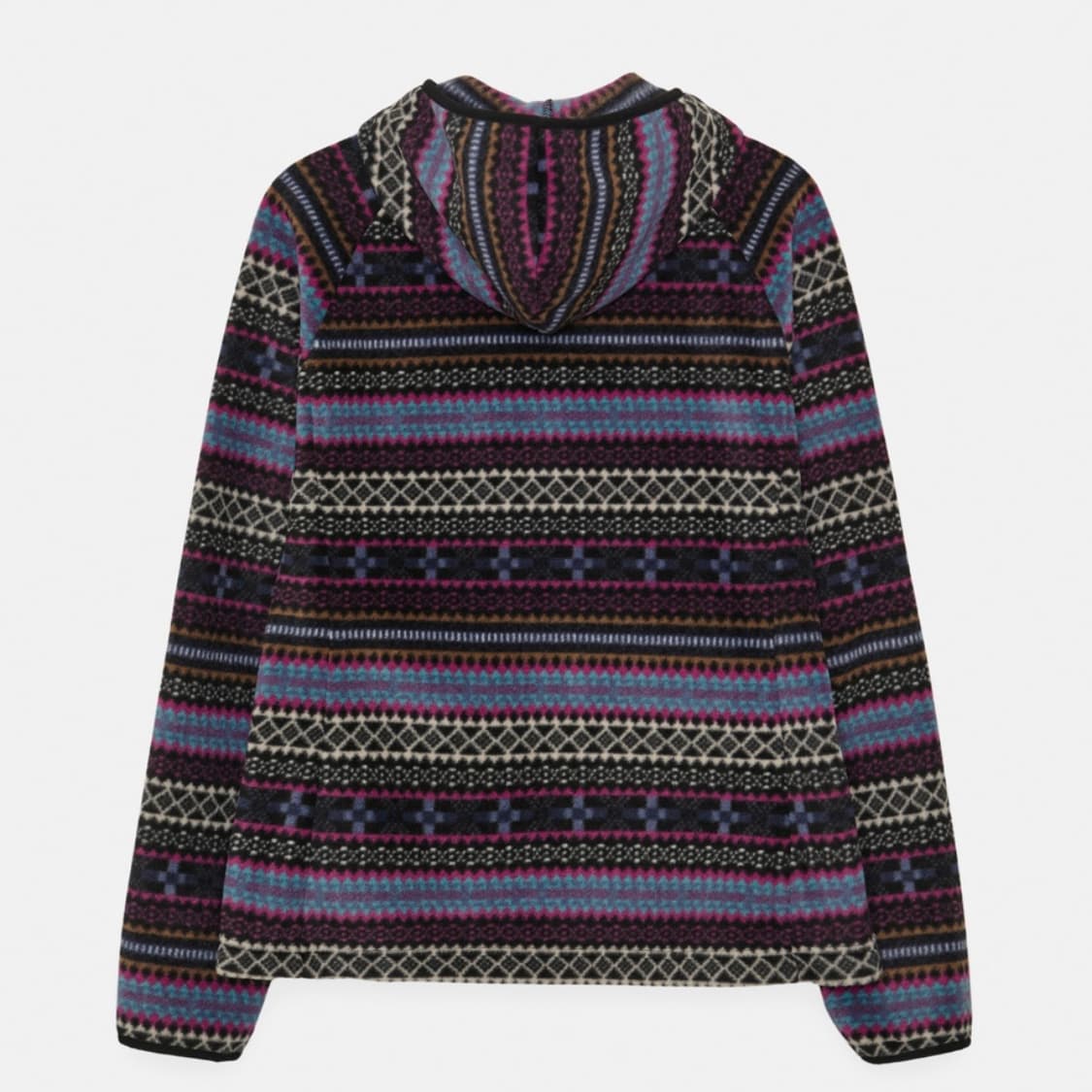 셔링 포켓 플리스 집업 후디 (Multi) 상품이미지2