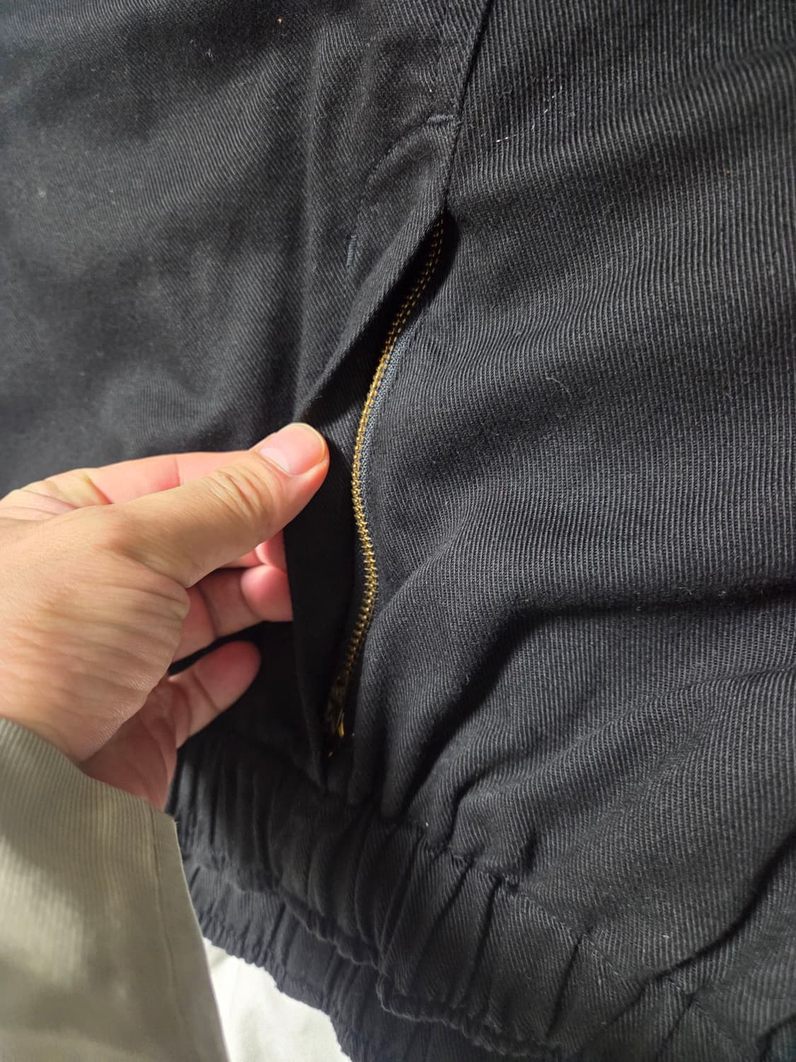 단톤 세미오버핏 면바지(34~36) 상품이미지3