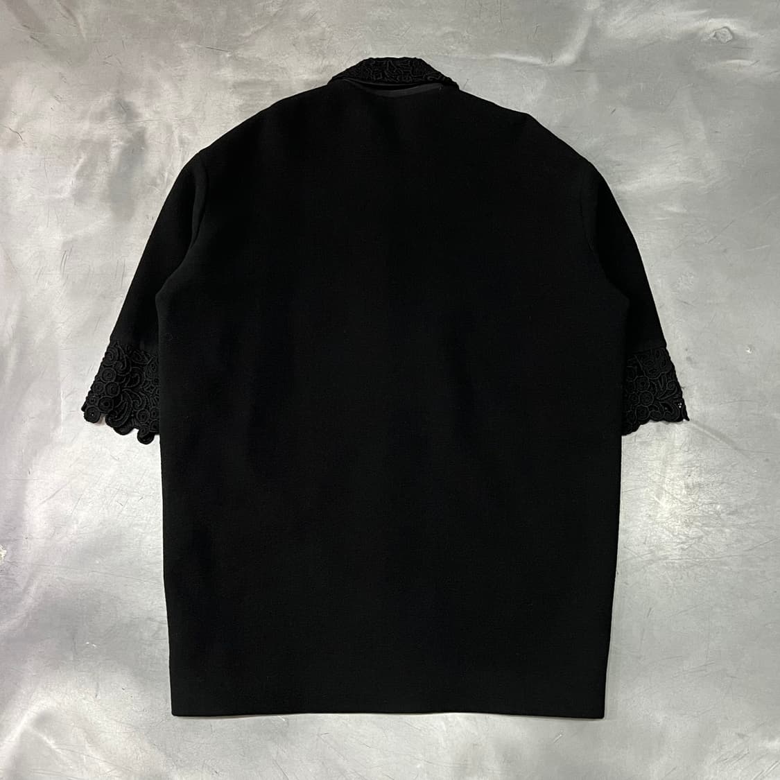  랑방 레이스 카라 집업 코트 y14741 상품이미지2