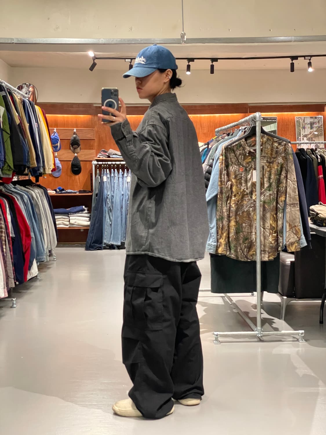 랭글러 흑청 셔츠   상품이미지5