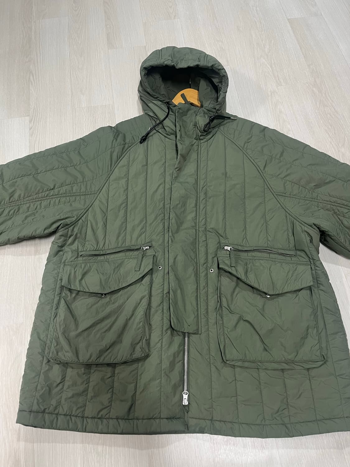 유니폼브릿지 퀼팅 파카 올리브 XL 상품이미지1