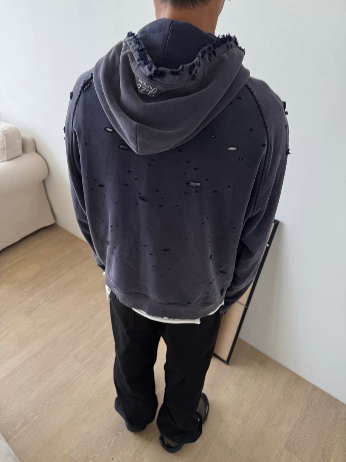 빈티지 후드집업 상품이미지4