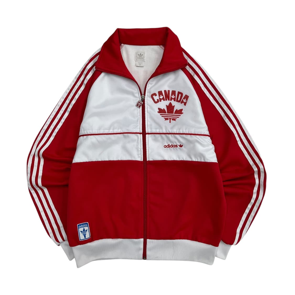 아디다스 캐나다 화이트배색 레드 트랙탑 105 상품이미지2