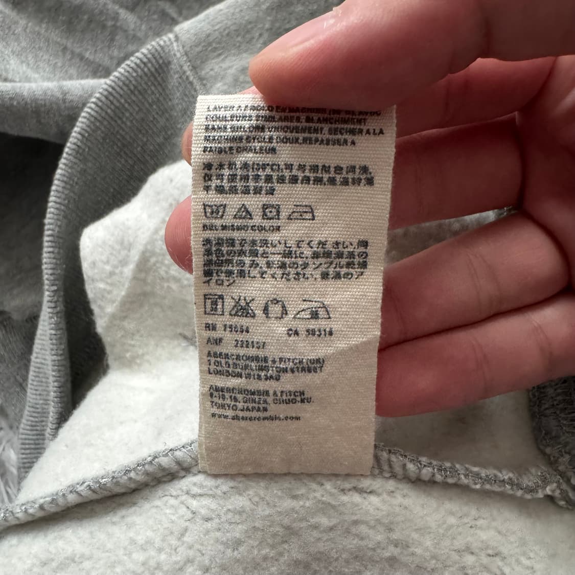 ABERCROMBIE 일본빈티지 집업 아베크롬비 빈티지집업 M 95 상품이미지8