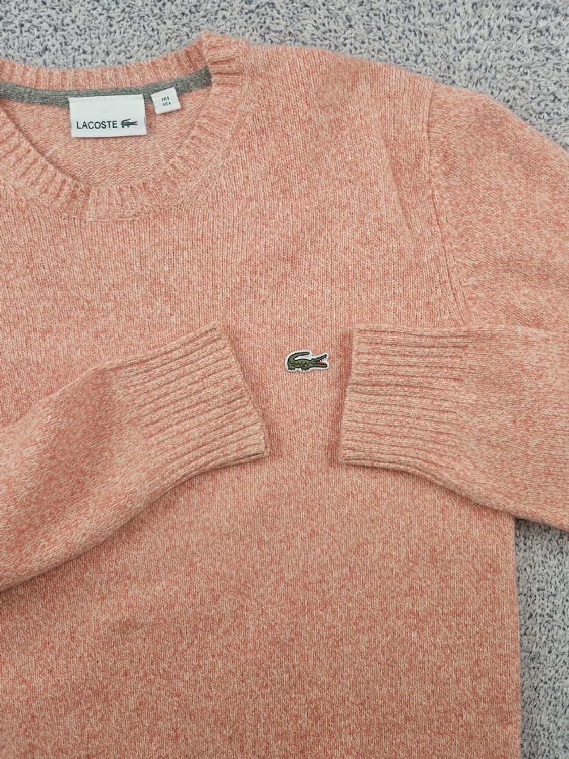 라코스테 울마크 블렌드 크루넥 니트 스웨터 ( L ) / 10627 상품이미지8