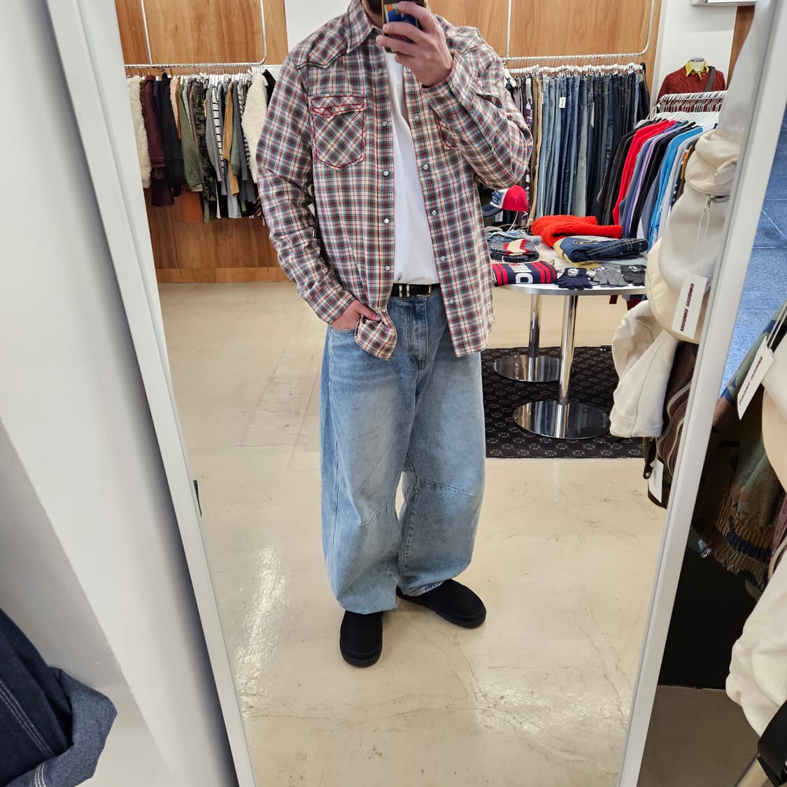 REPLAY 리플레이 웨스턴 셔츠 체크셔츠 L~XL 상품이미지9